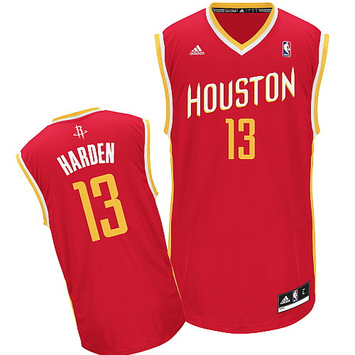 Camiseta retro Harden #13 Houston Rockets Rojo - Haga un click en la imagen para cerrar